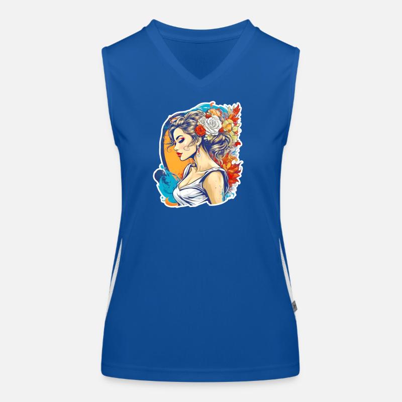 Bride Women's Functional Contrast Tank Top