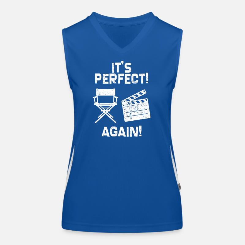 Director Statement Job Success Career Worker Women's Functional Contrast Tank Top