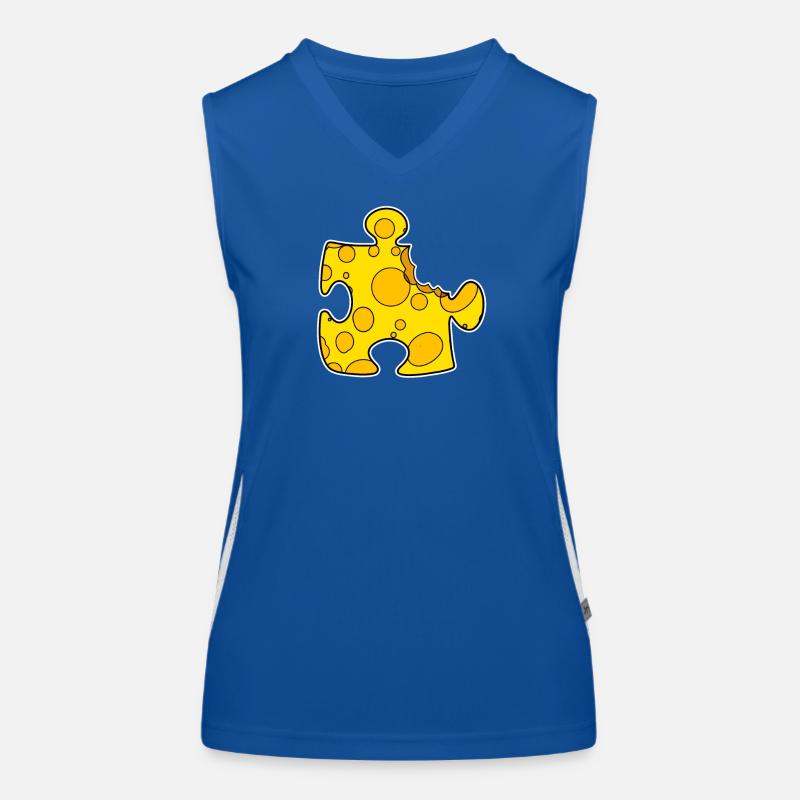 Puzzle Débardeur respirant contrasté Femme