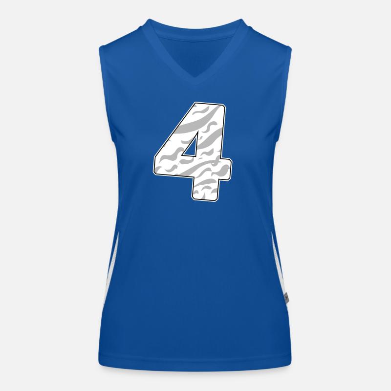4 - Vier Funktionelles Kontrast-Tank Top für Frauen