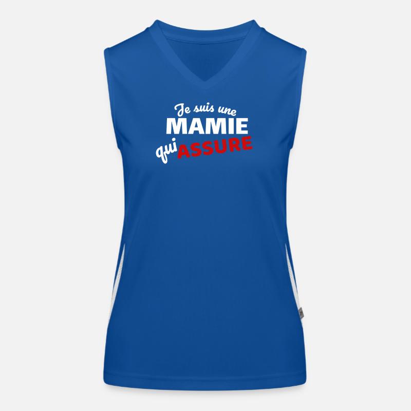 Ich bin eine Oma, die dafür sorgt, dass Funktionelles Kontrast-Tank Top für Frauen