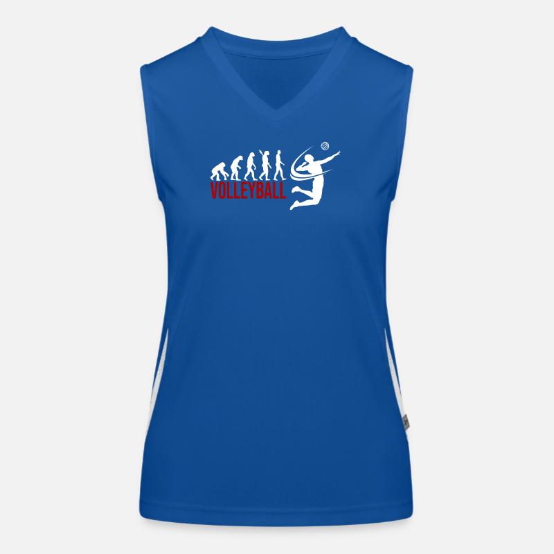 Evolution Volleyball Funktionelles Kontrast-Tank Top für Frauen