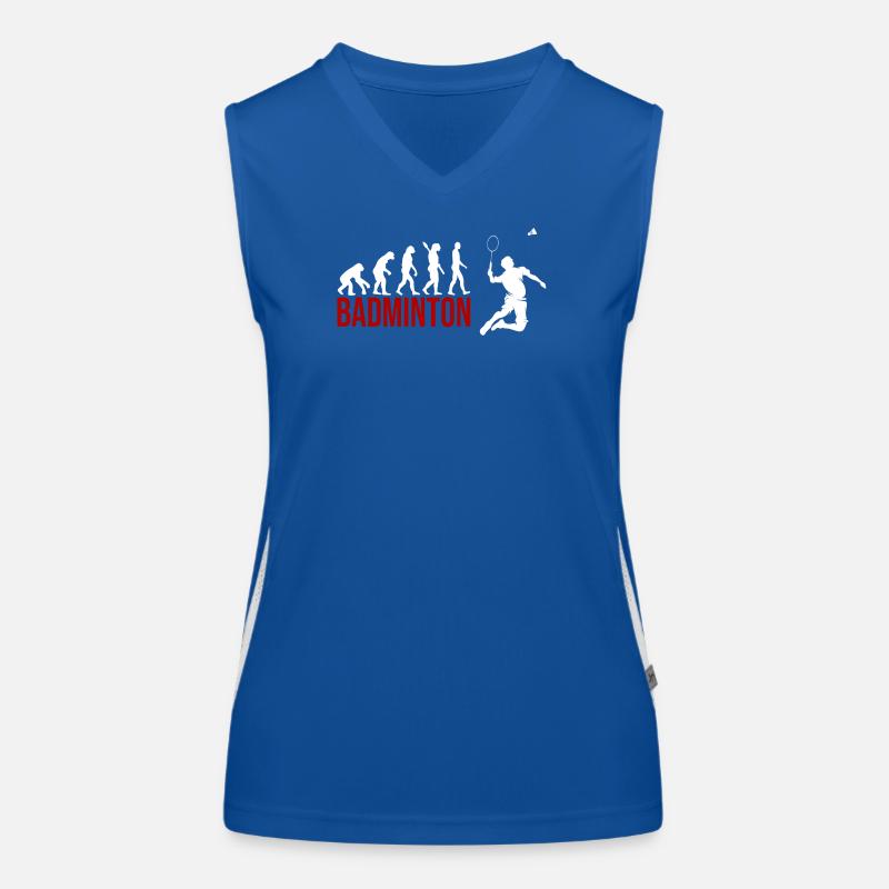 Evolution Badminton Funktionelles Kontrast-Tank Top für Frauen