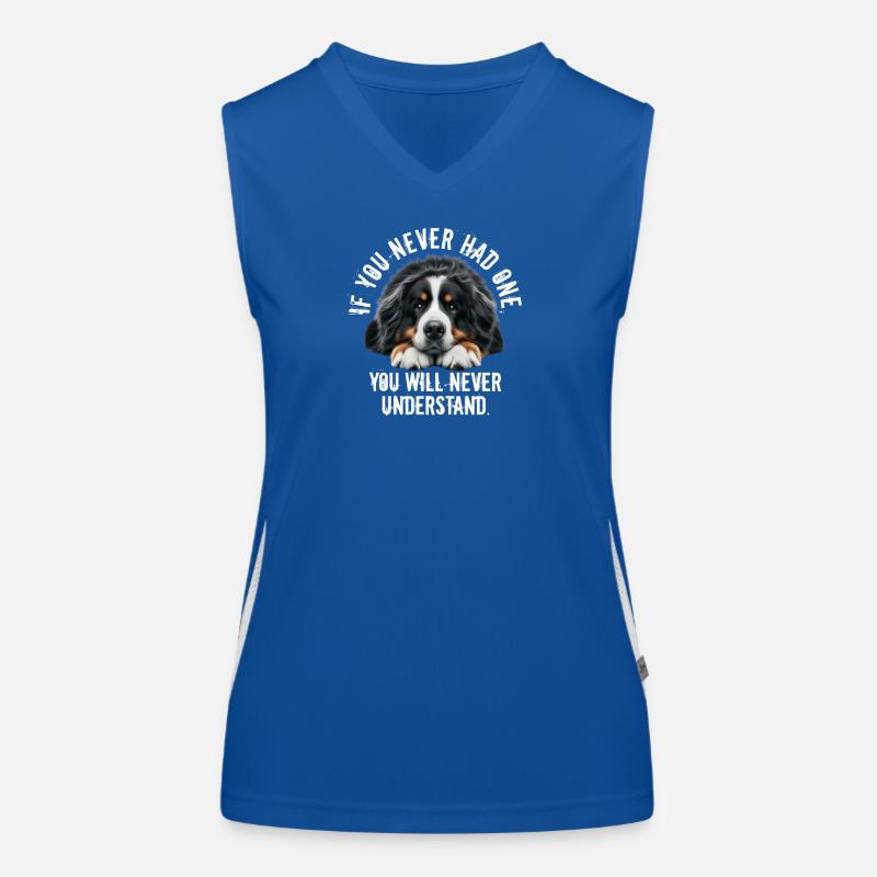 Bouvier bernois Débardeur respirant contrasté Femme