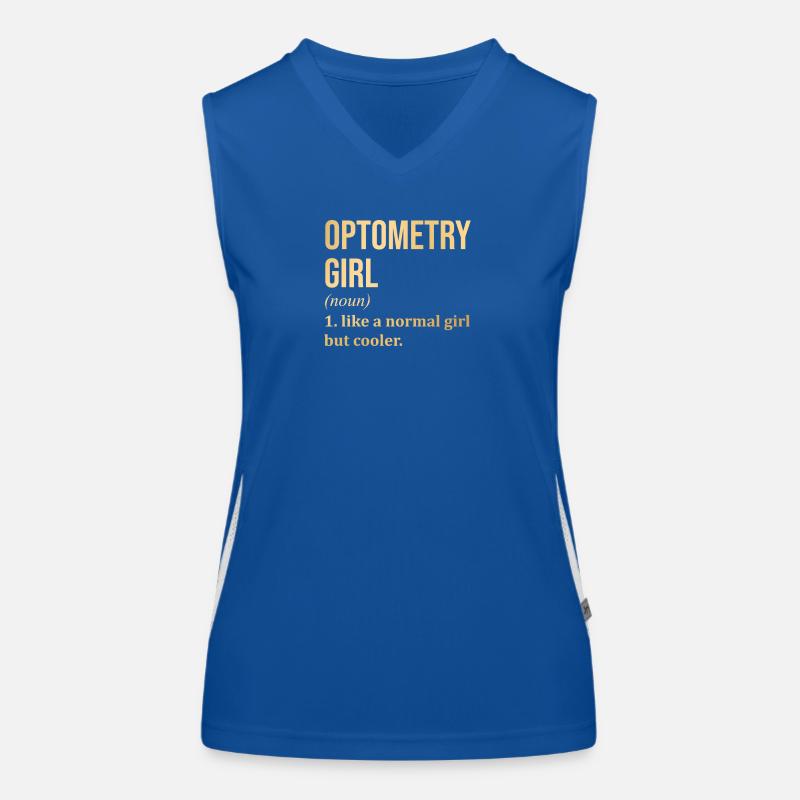 Optometrie Funktionelles Kontrast-Tank Top für Frauen