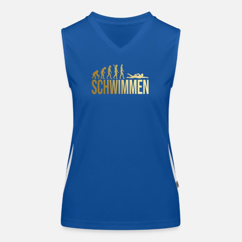 Evolution Schwimmen Funktionelles Kontrast-Tank Top für Frauen