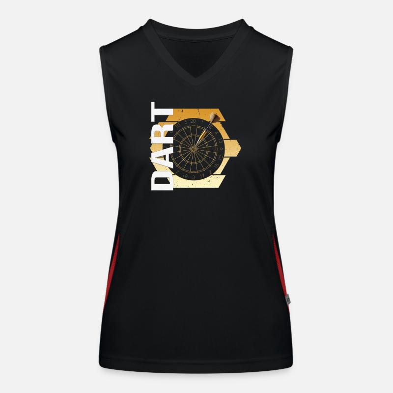 Dart Funktionelles Kontrast-Tank Top für Frauen