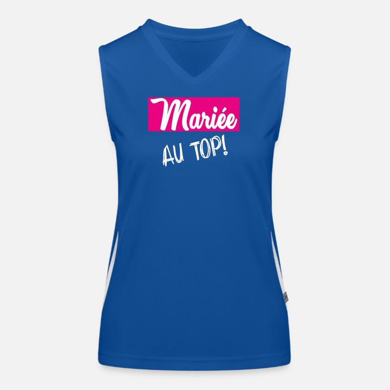 WEDDING Women's Functional Contrast Tank Top