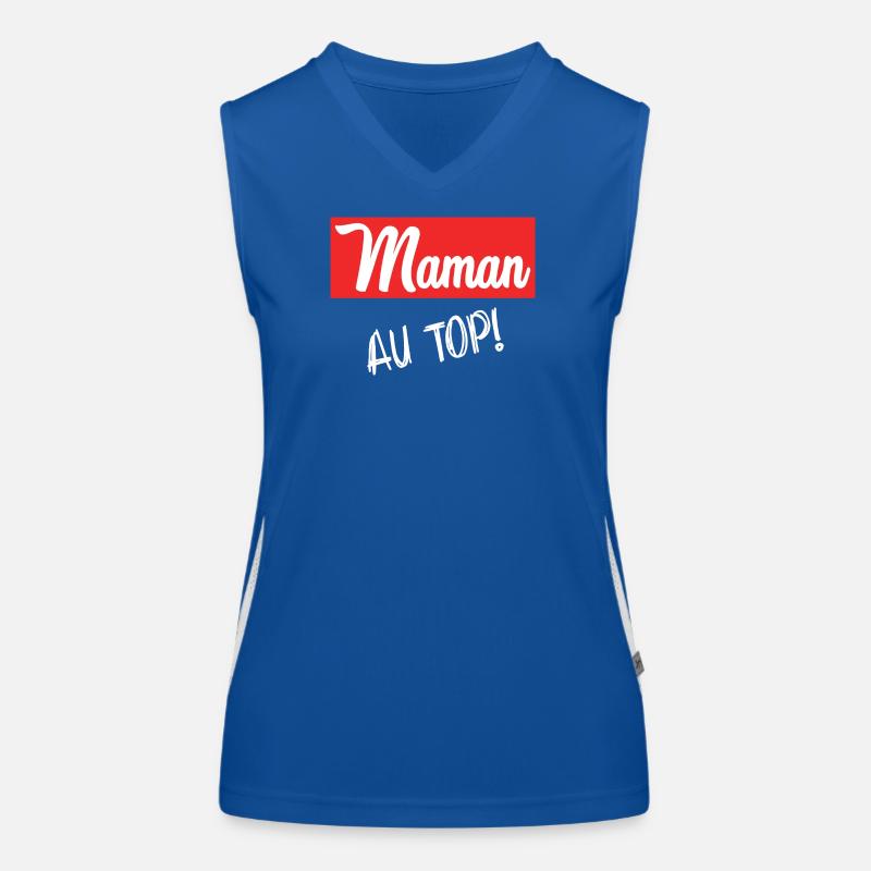 MAMAN Débardeur respirant contrasté Femme
