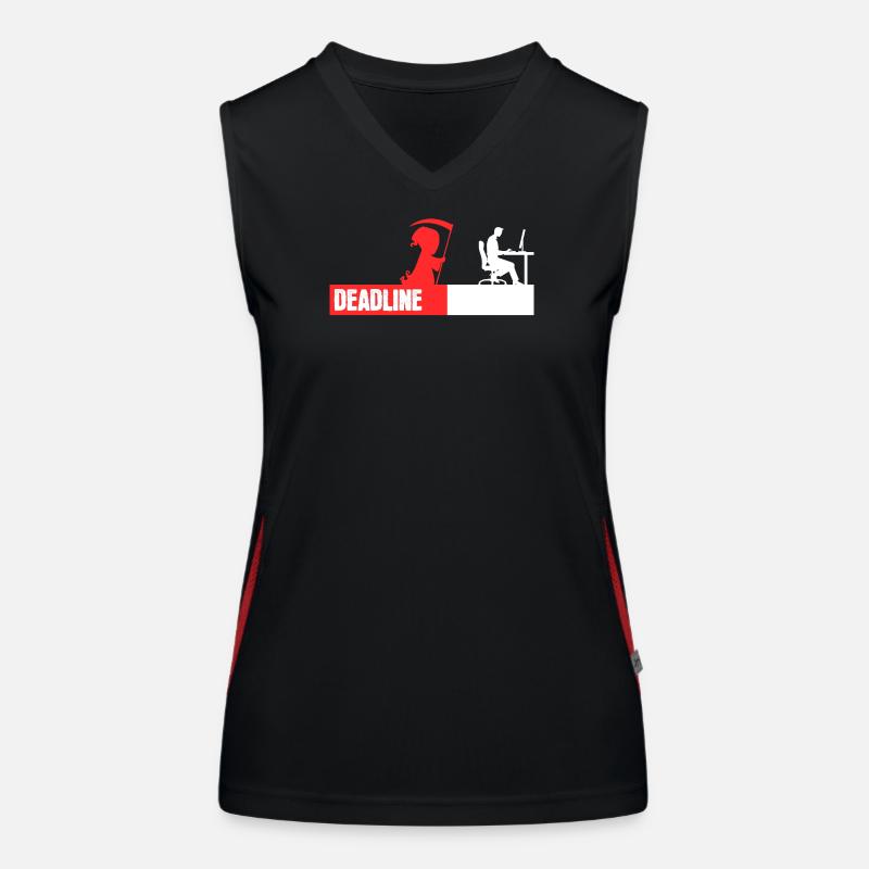 Computergeek Developer Coden Statement Scripting Women's Functional Contrast Tank Top