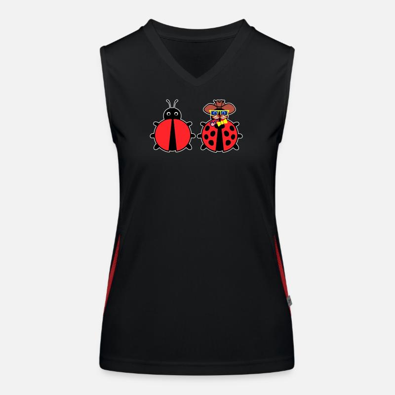 Bugs Bugfixing Debug Developer Computergeek Women's Functional Contrast Tank Top