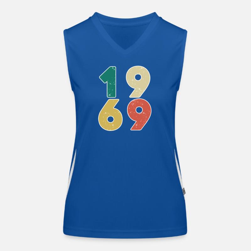 1969 - Born 1969 - Built in 1969 Women's Functional Contrast Tank Top