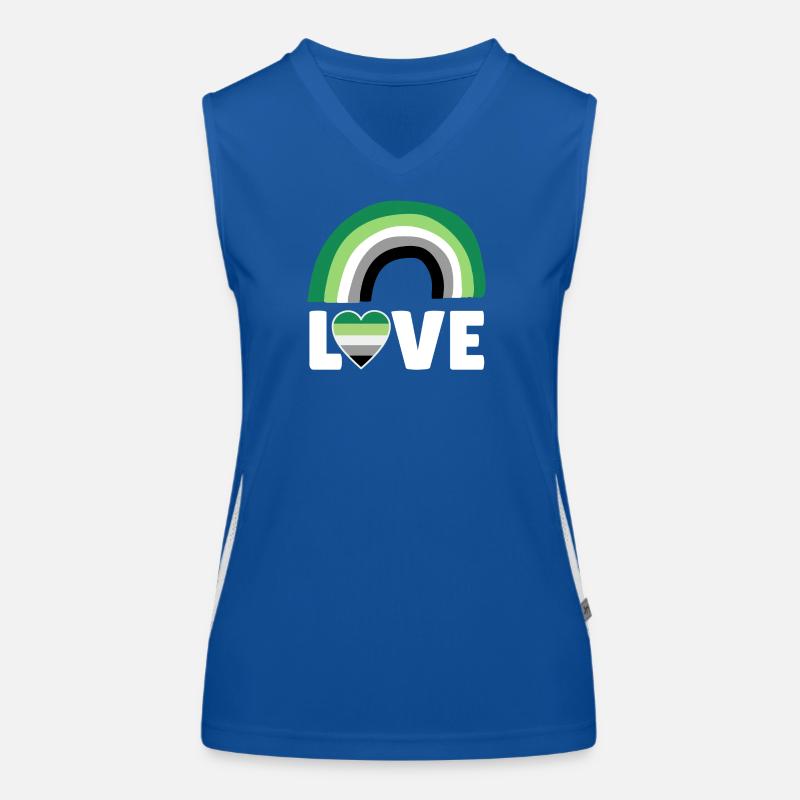Aromanticism, Aromantic, Arc Women's Functional Contrast Tank Top