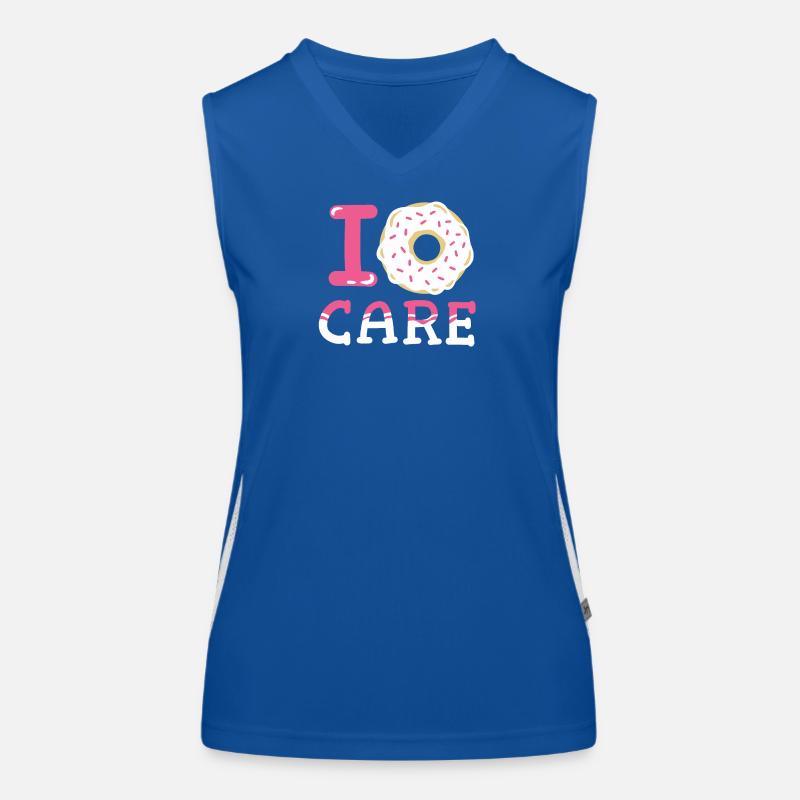 Donuts Donut-Liebhaber Funktionelles Kontrast-Tank Top für Frauen