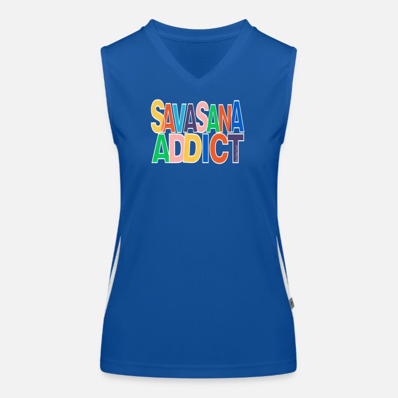 savasana addict Débardeur respirant contrasté Femme