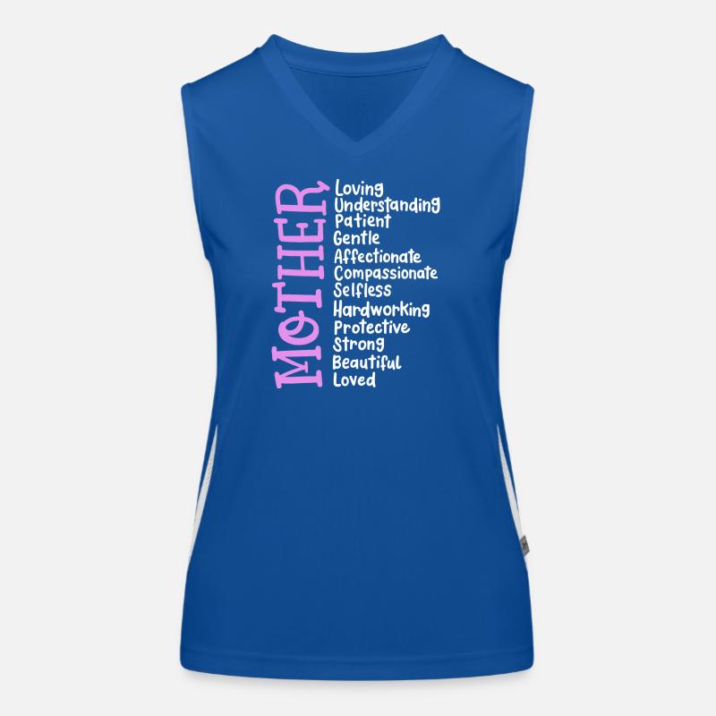 Mutter Muttertag Funktionelles Kontrast-Tank Top für Frauen