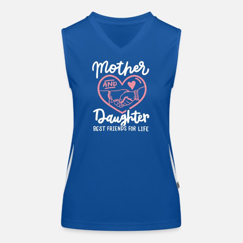 Mutter Tochter Muttertag Funktionelles Kontrast-Tank Top für Frauen