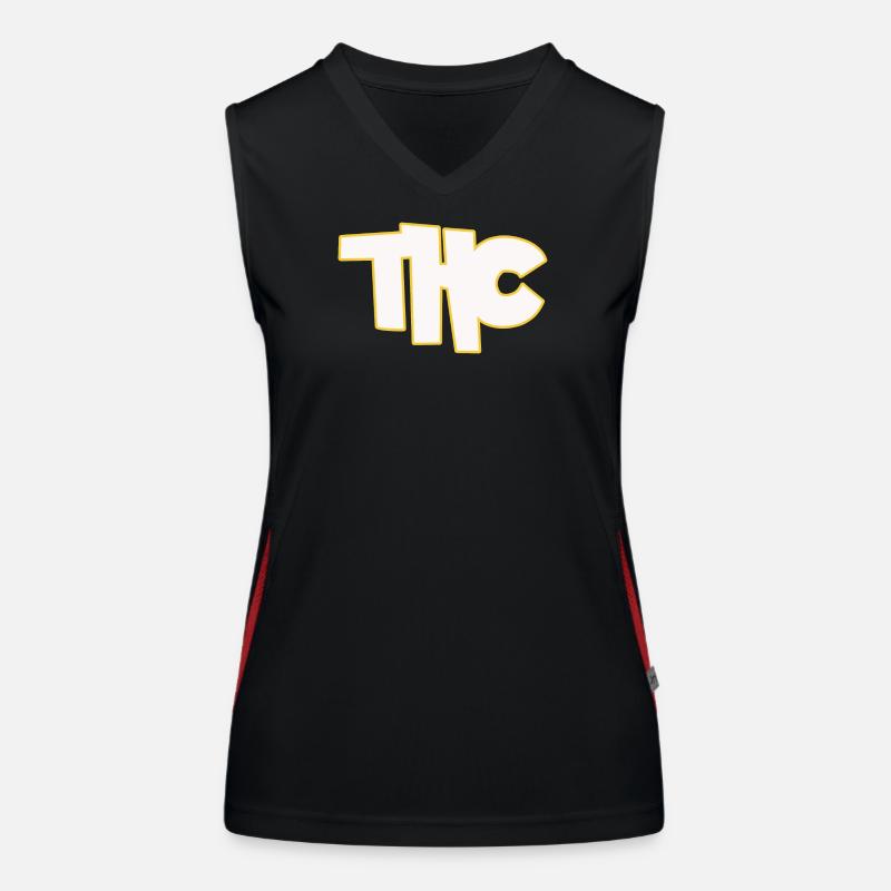 THC Funktionelles Kontrast-Tank Top für Frauen
