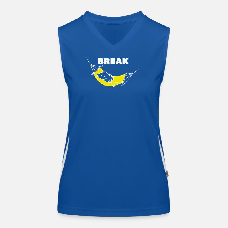 PAUSE Funktionel kontrast tanktop til damer