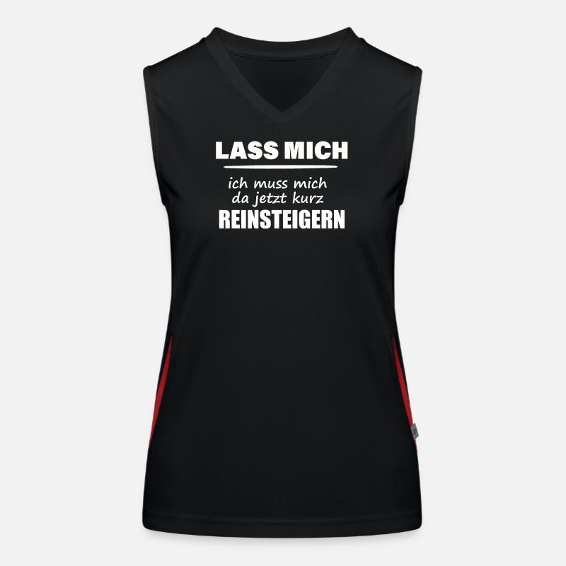 LET ME GO Women's Functional Contrast Tank Top