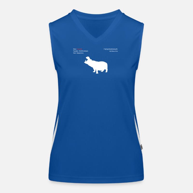 Hippopotame Débardeur respirant contrasté Femme