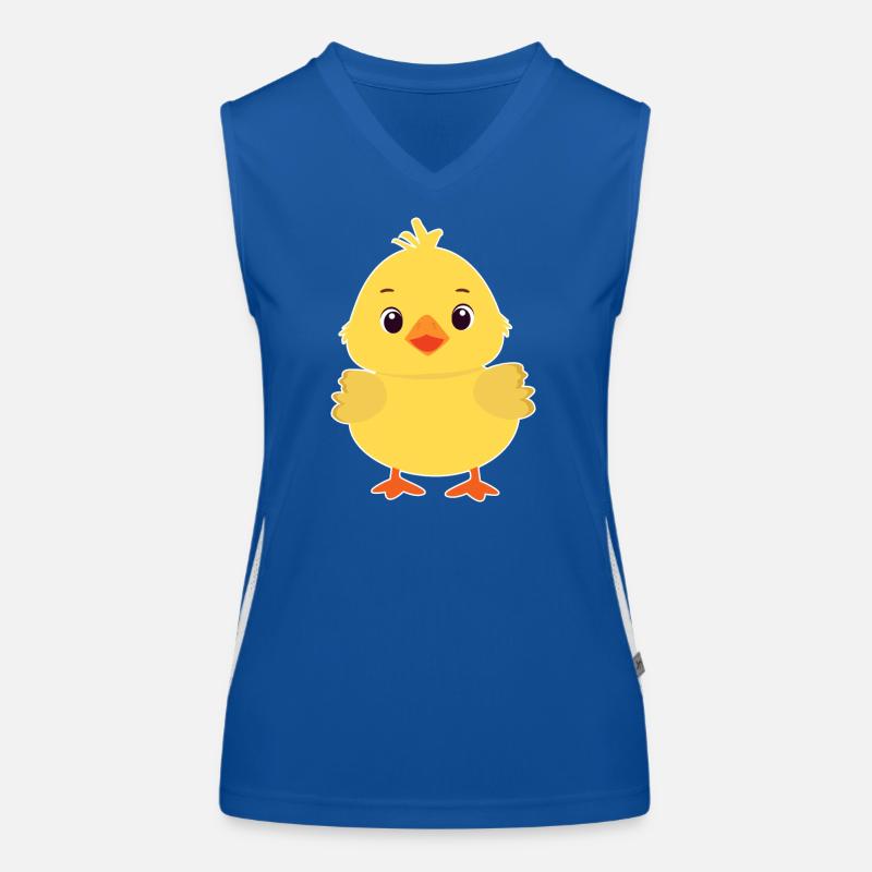 Kücken Funktionelles Kontrast-Tank Top für Frauen