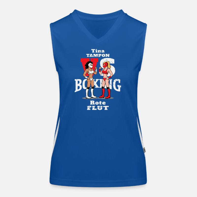 Frauenboxen Funktionelles Kontrast-Tank Top für Frauen