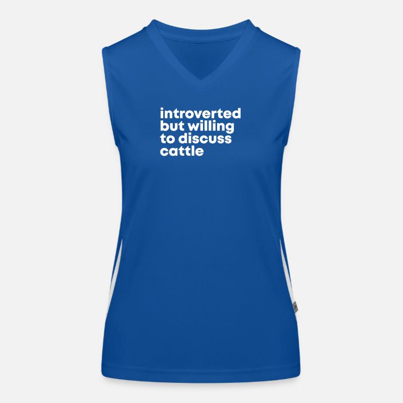 Cattle Cattle Cattle Women's Functional Contrast Tank Top