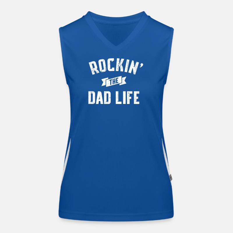 Vie de papa rock Débardeur respirant contrasté Femme