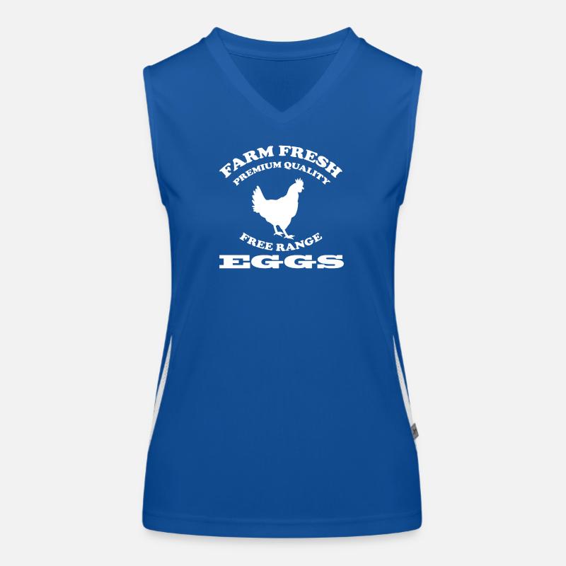 EGGS Funktionelles Kontrast-Tank Top für Frauen