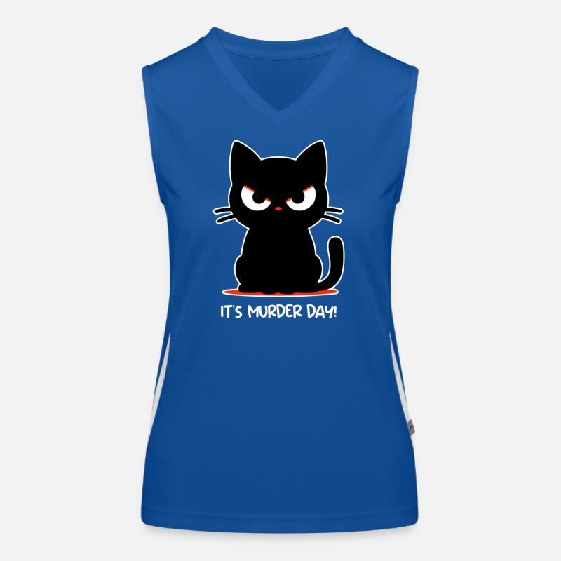 Murder Day (dark) Women's Functional Contrast Tank Top