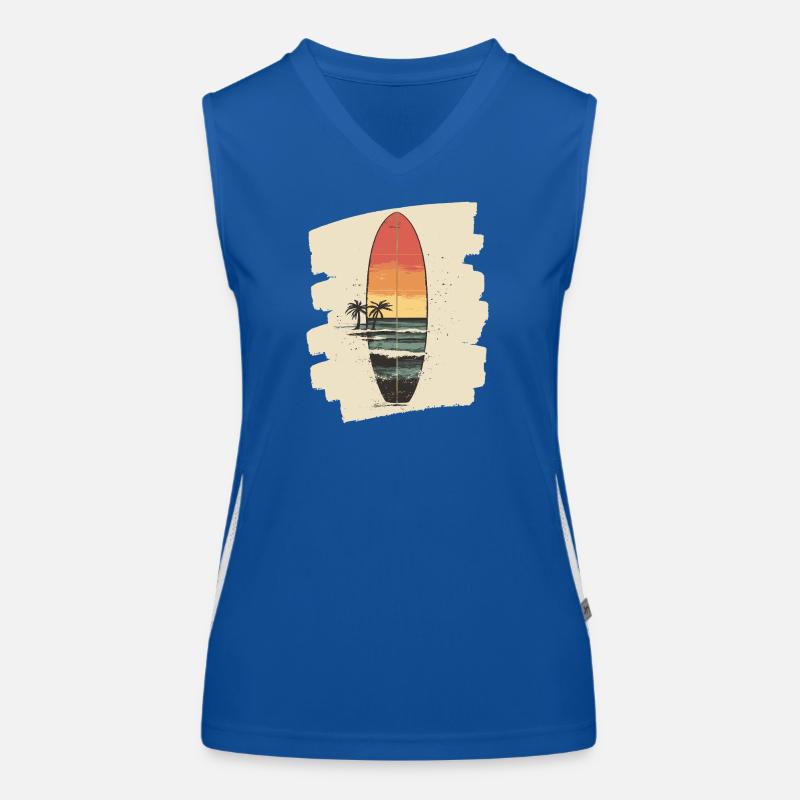 Surfboard Women's Functional Contrast Tank Top