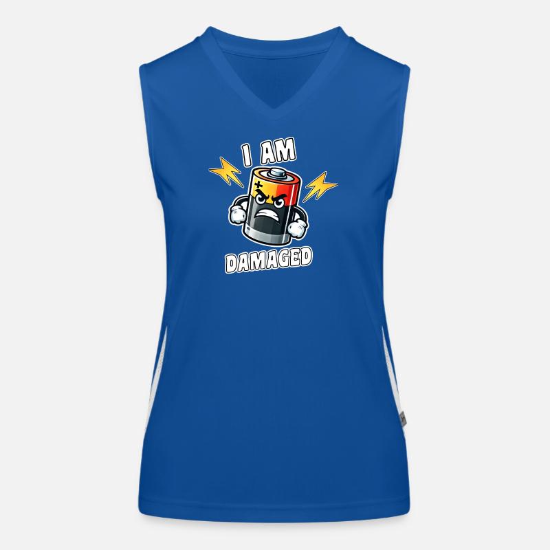 Profondeur émotionnelle, conscience de soi, acceptation Débardeur respirant contrasté Femme