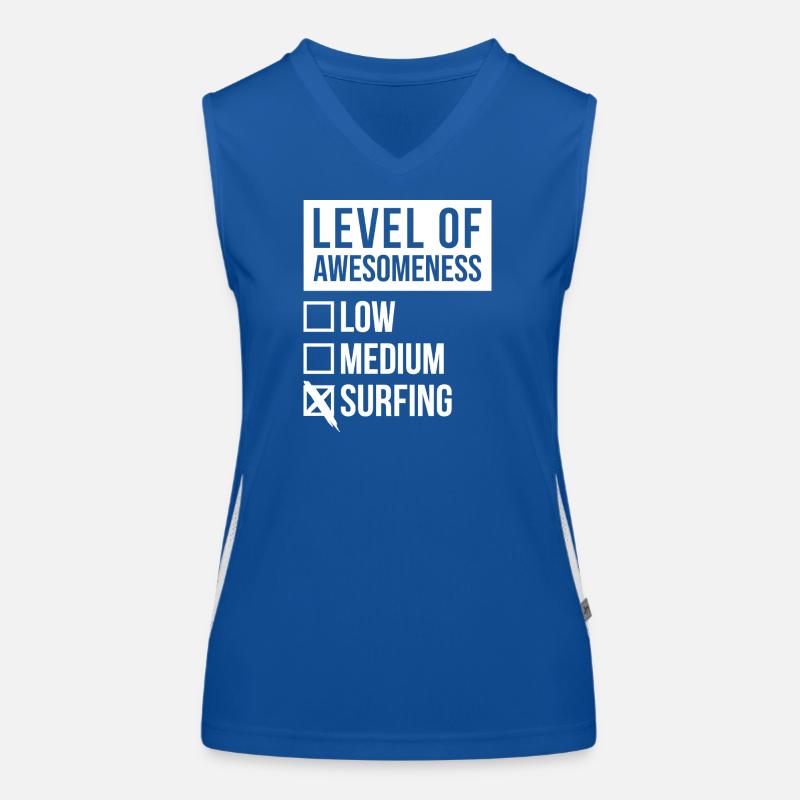Surfen Funktionelles Kontrast-Tank Top für Frauen