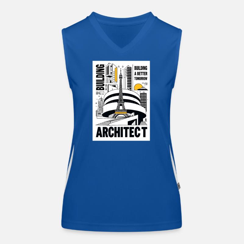 Architekt Funktionelles Kontrast-Tank Top für Frauen
