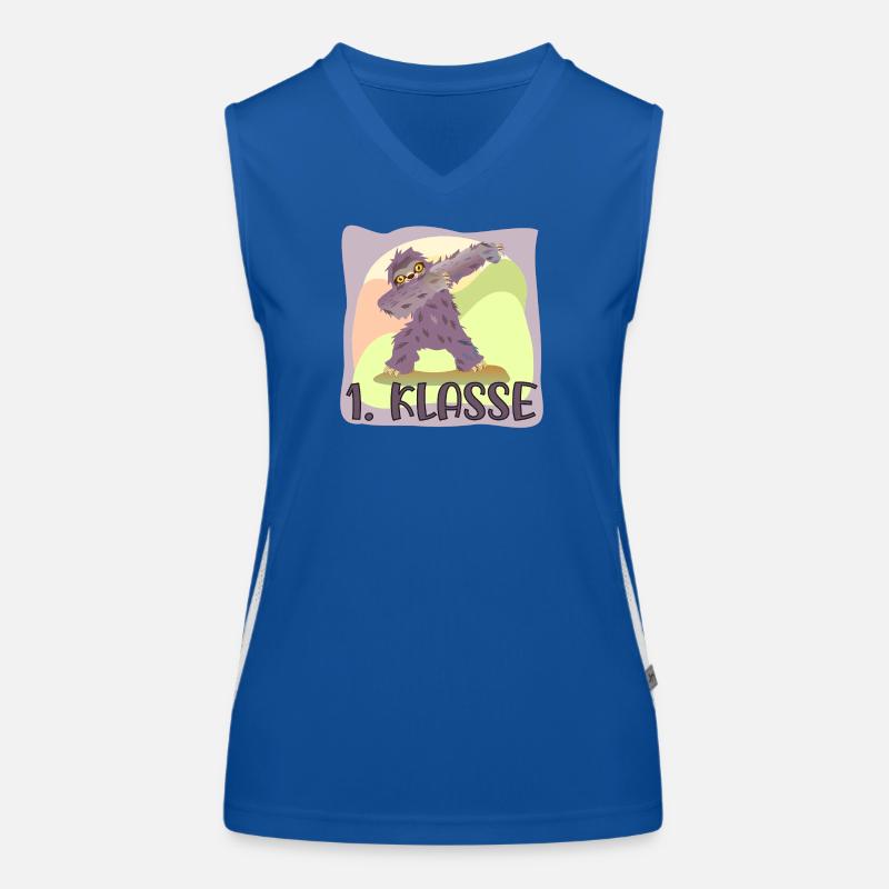 Schulanfang 1. Klasse Funktionelles Kontrast-Tank Top für Frauen