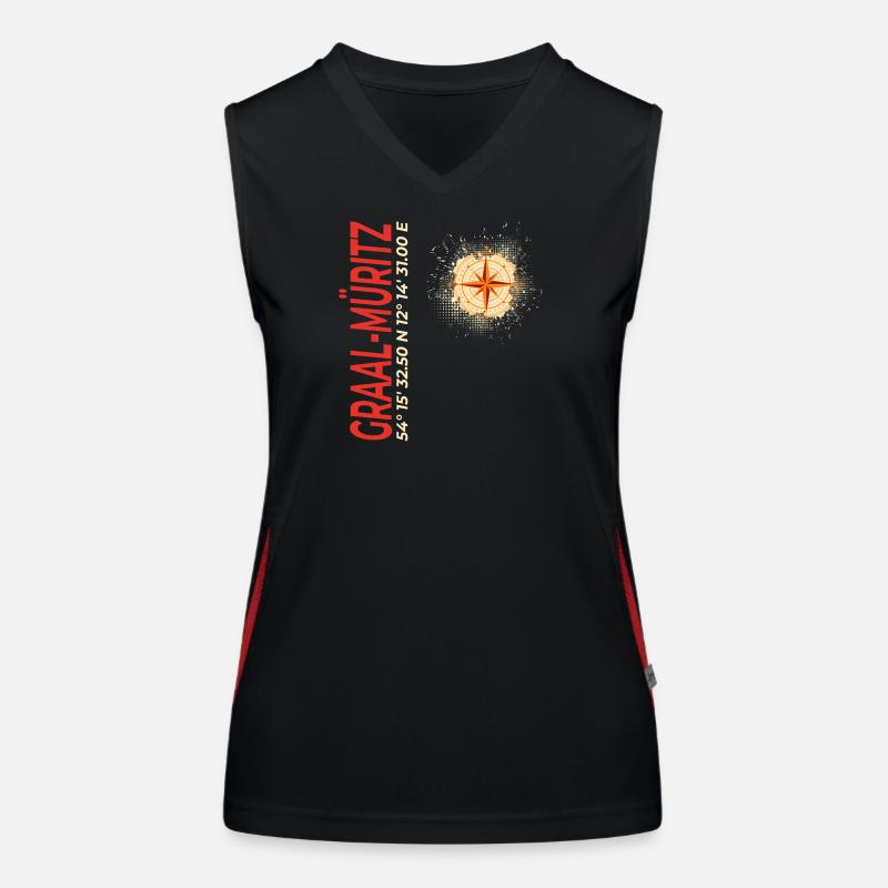 Graal-Müritz Funktionelles Kontrast-Tank Top für Frauen