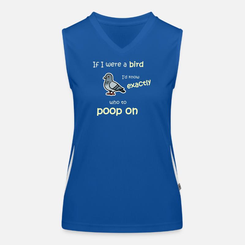 Bird mode - Activated Women's Functional Contrast Tank Top