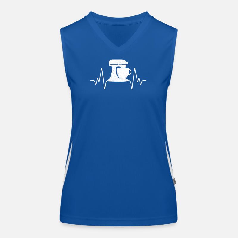 Cuisson Batteur électrique vintage Débardeur respirant contrasté Femme