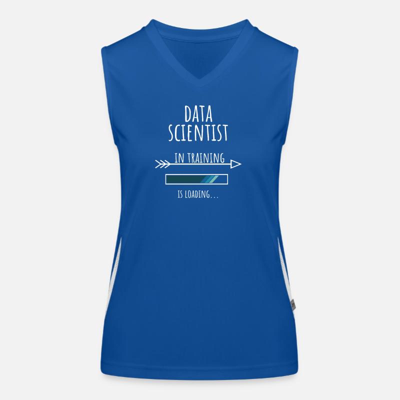 Data Scientist Geschenk Beruf Ausbildung Funktionelles Kontrast-Tank Top für Frauen