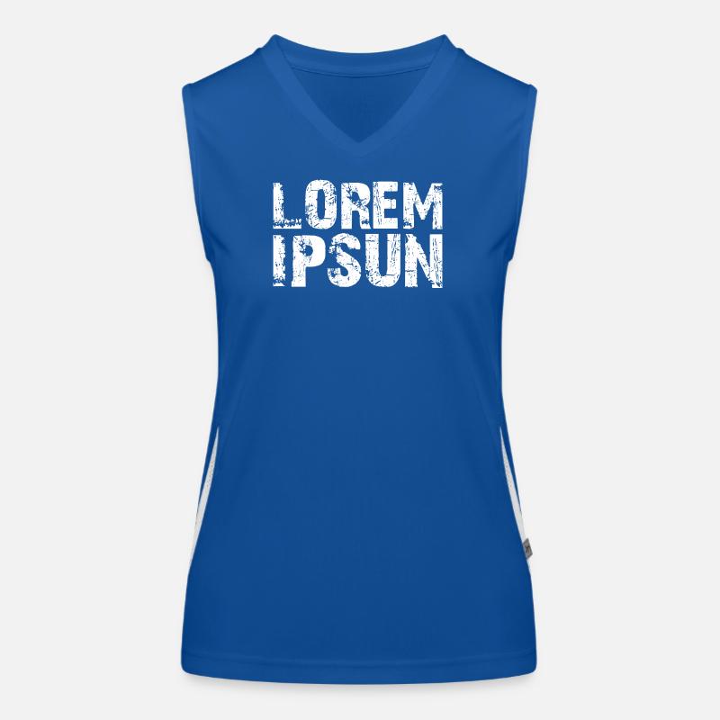 LOREM_IPSUN Women's Functional Contrast Tank Top