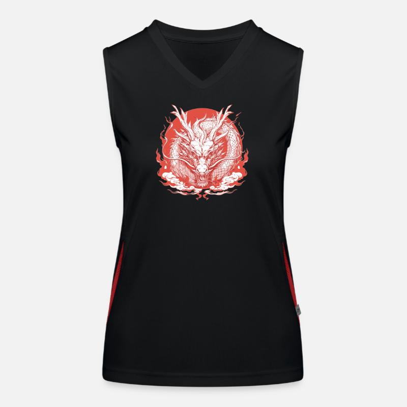 Dragon Dragon Women's Functional Contrast Tank Top