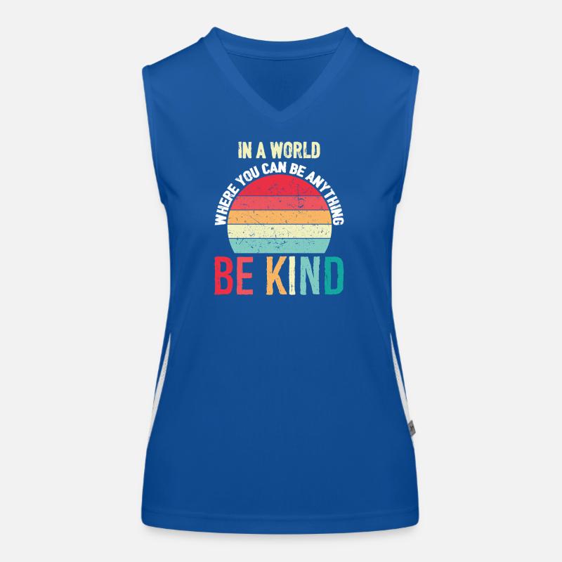 In-A-World-Where-You-Can-Be-Anything-support-AI Women's Functional Contrast Tank Top