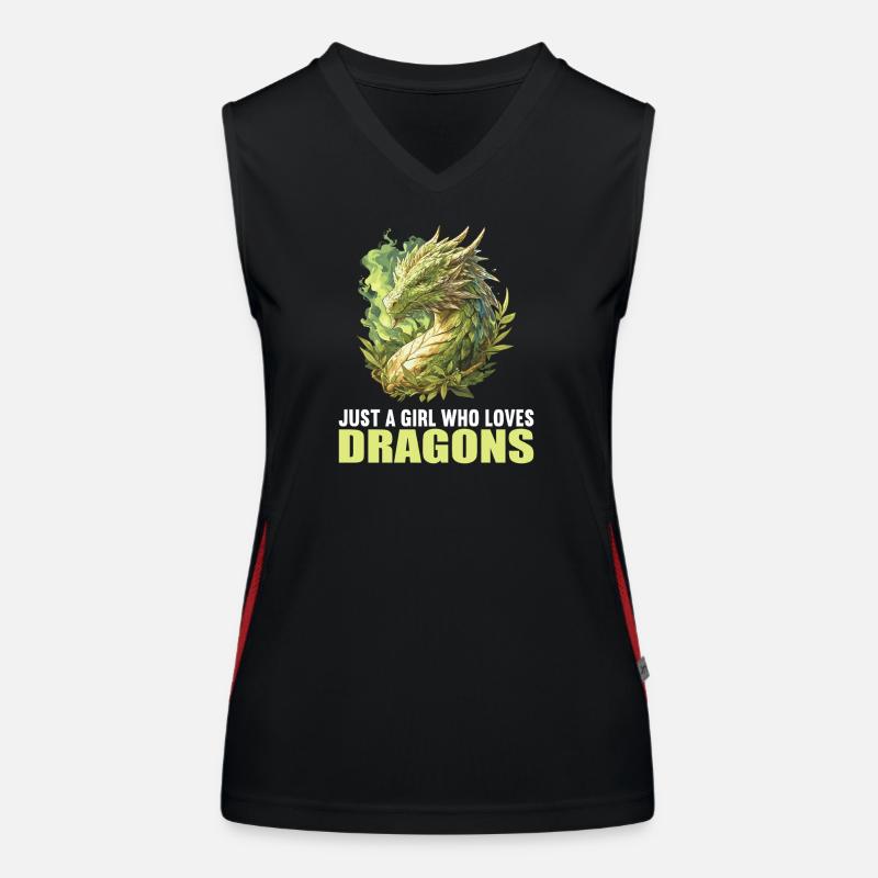 Dragon Dragon Women's Functional Contrast Tank Top