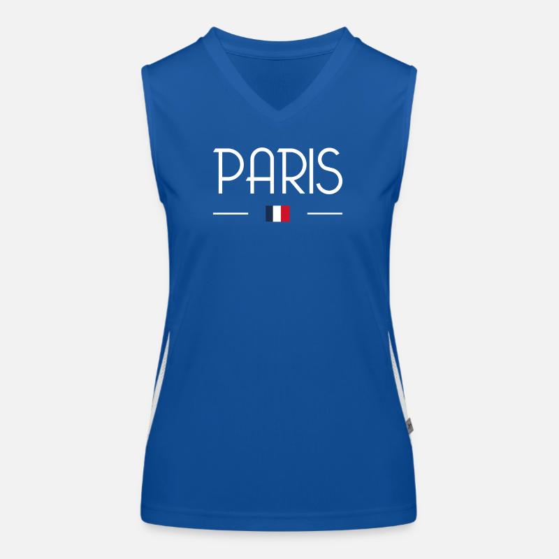 Paris Funktionelles Kontrast-Tank Top für Frauen