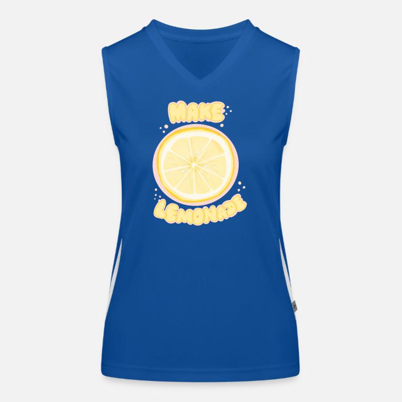 Lemon soda Women's Functional Contrast Tank Top