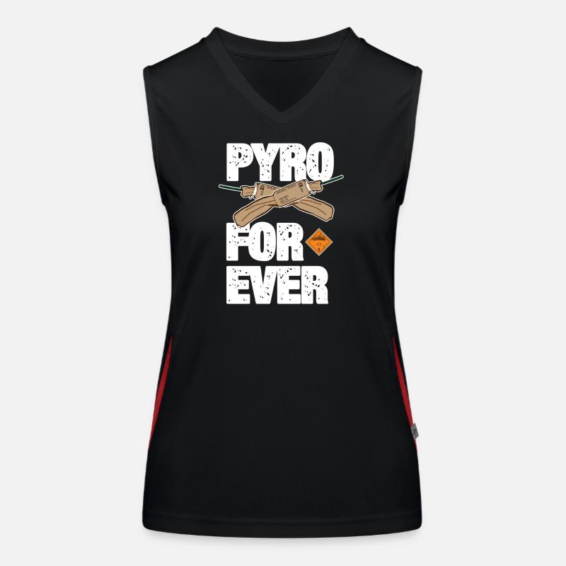 Pyro For Ever with Trueno Women's Functional Contrast Tank Top