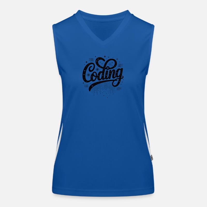 Codage - Conception technologique cool Débardeur respirant contrasté Femme