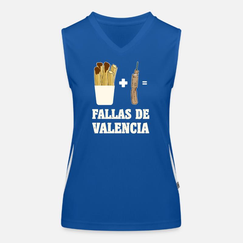 Chœur Pyro des Fallas Débardeur respirant contrasté Femme