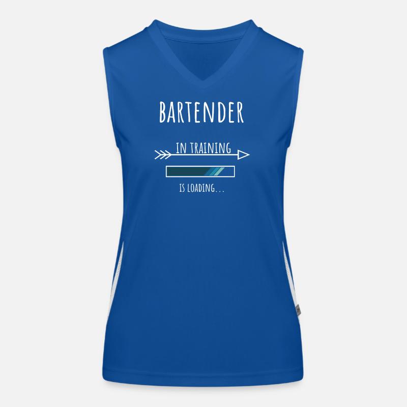 Bartender Gift Profession Training Bartender Women's Functional Contrast Tank Top